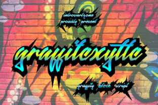 A Look at Graffitexytte: A Block Graffiti Font for Editorial Mood