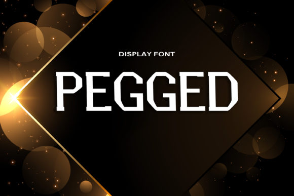 A Real-World Review of Pegged: A Geometric Display Font