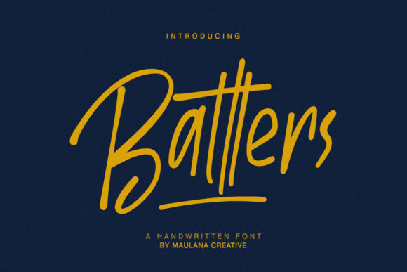Batllers: The Font That Feels Like Crafting