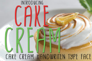 Bringing Personality to Brand Projects with Cake Cream Font