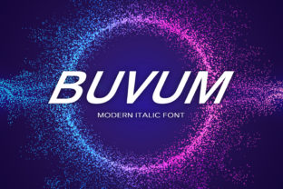 Buvum: A Modern Display Font for Sharp Marketing Communication