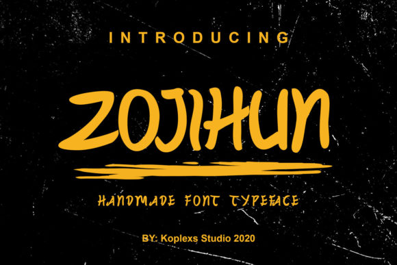 Discovering Zojihun: A Playful Font for Crafters and Makers