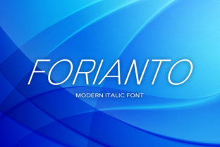 Forianto: A Modern Font for Your Business Brand