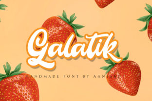 Galatik: A Quirky Script Font for Digital Brand Personality
