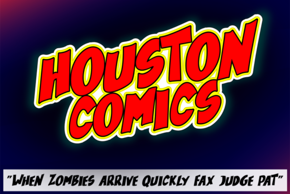 Houston Comics Font: A Playful Display Typeface for Digital Design