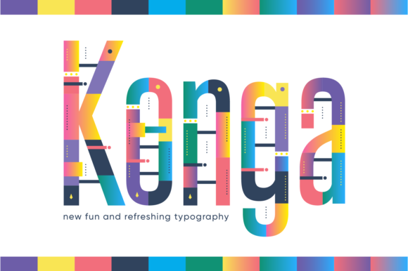Konga Font: Adding Futuristic Personality to Digital Layouts