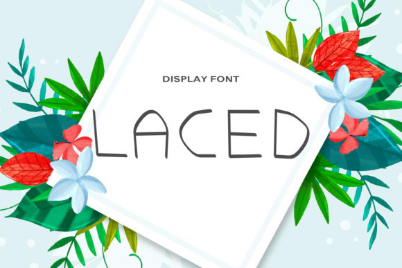 Laced: A Geometric Font for Modern Digital Design