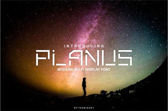Planus: The Modern Display Font for Digital Marketers