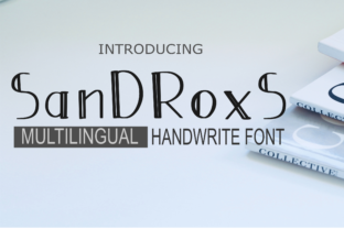 Sandroxs: A Display Font for Editorial Joy and Connection