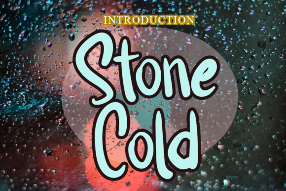 Stone Cold: A Display Font Designed to Stop the Scroll
