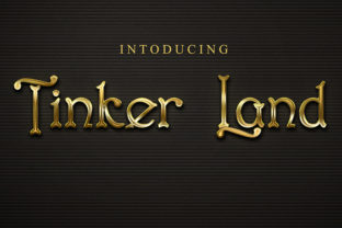 Tinker Land: A Display Font for Editorial Elegance