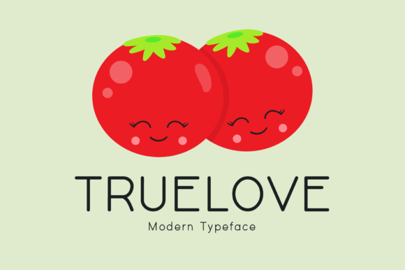 Truelove Font: The Simple Typeface for Consistent Branding