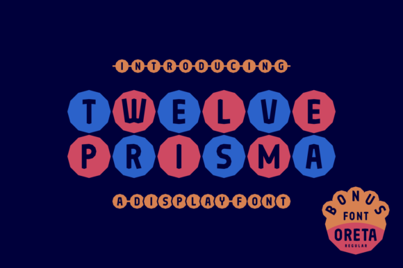 Twelve Prisma: A Display Font for Editorial Personality