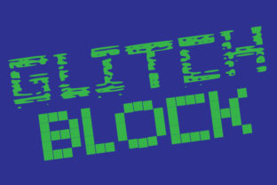 Why I Choose Glitch Blocks Family Font for My Small Business Brand